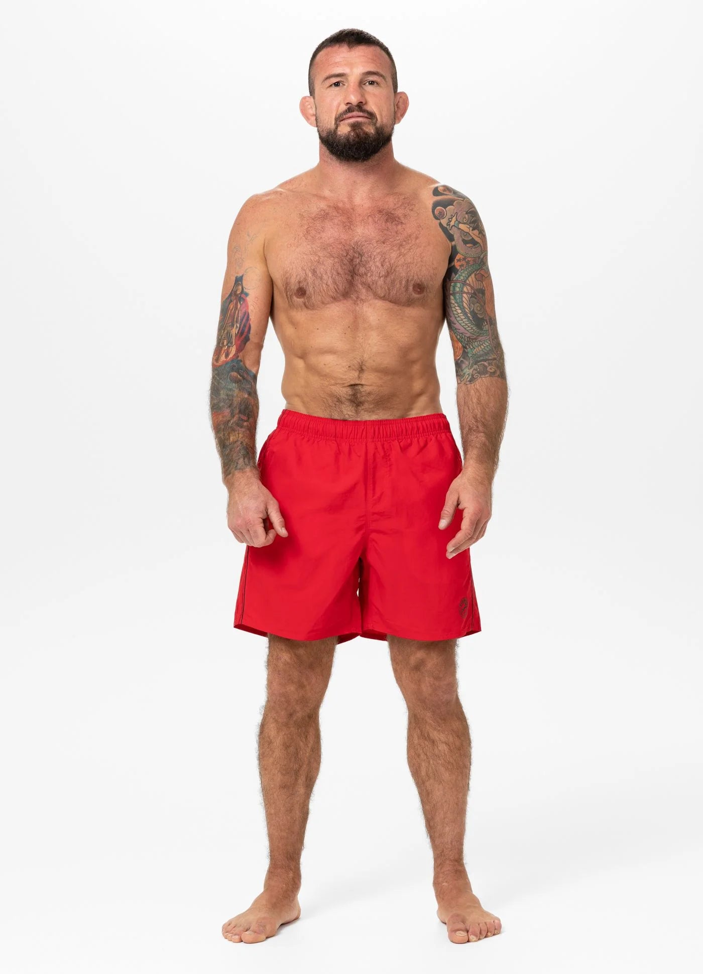 SHORTS CROWNHILL BOARDSHORTS - Red