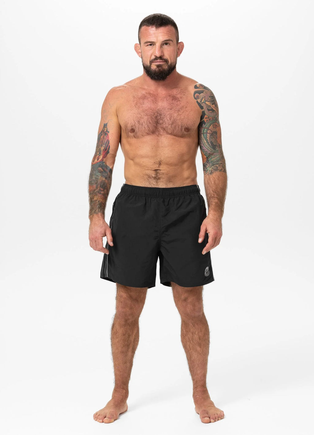 SHORTS CROWNHILL BOARDSHORTS - Black