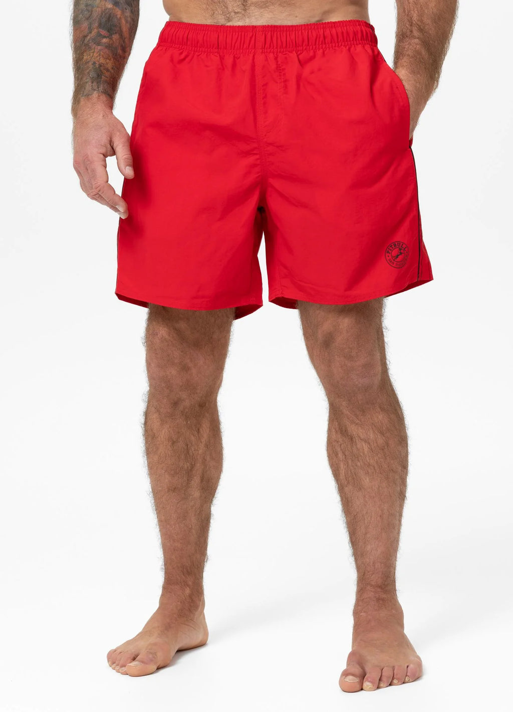 SHORTS CROWNHILL BOARDSHORTS - Red