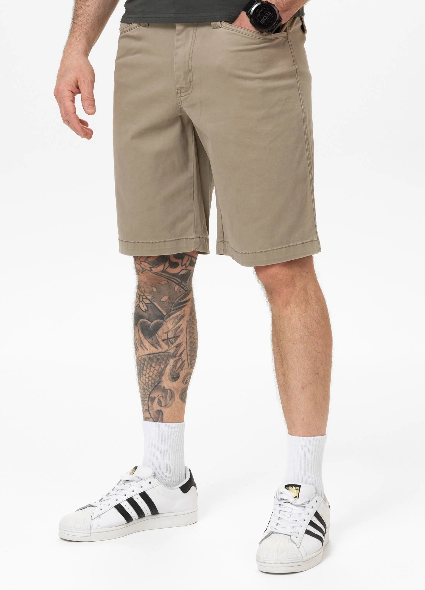 Men's Chino Shorts GRAVES - Light Sand