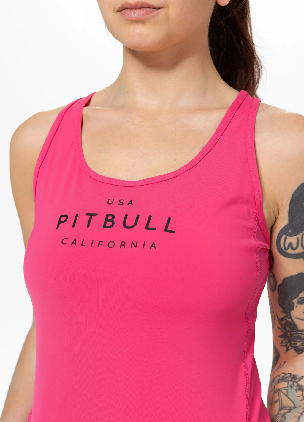 Women's Sports Tank Top AVENIDA - Raspberry