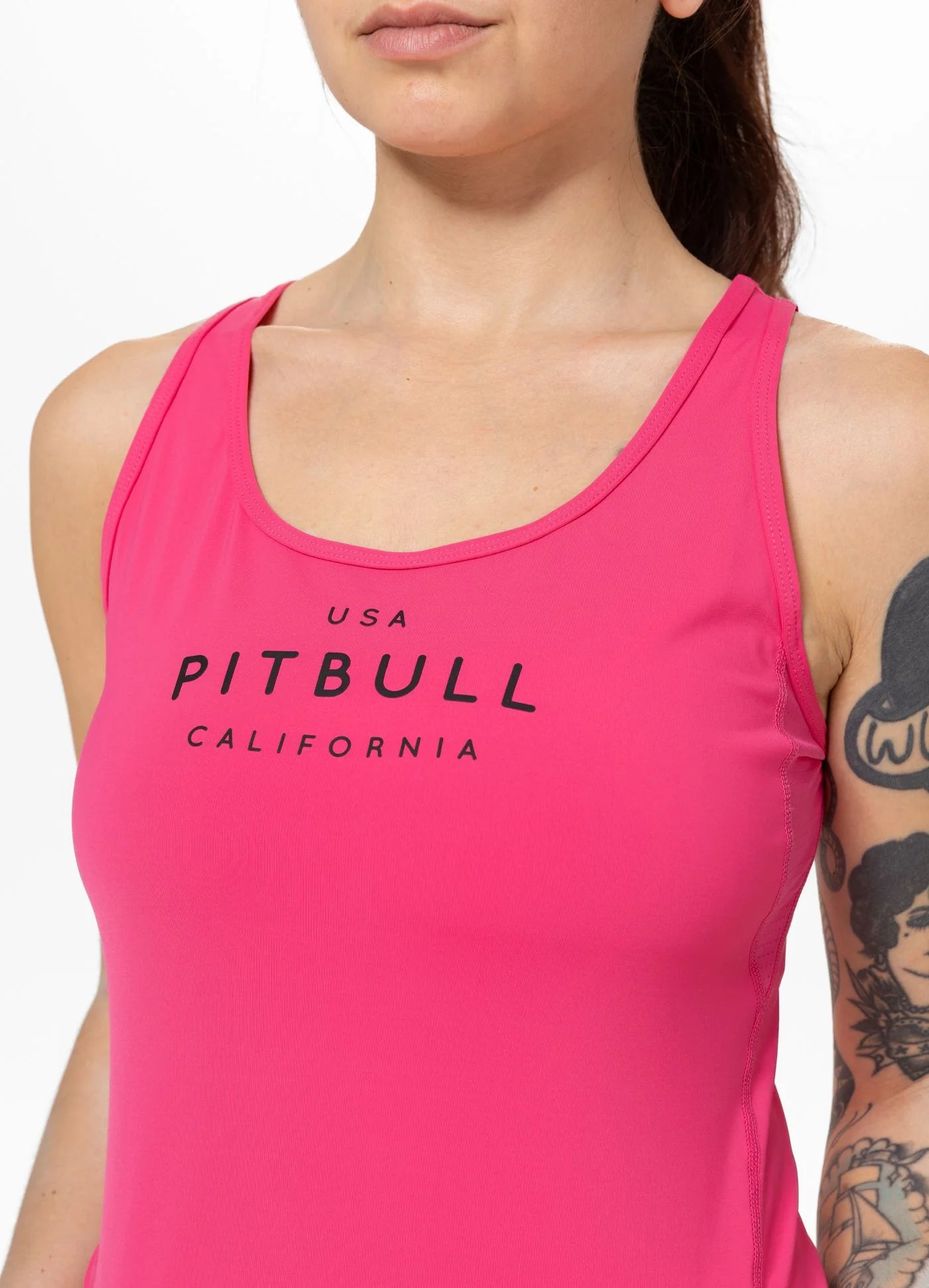 Women's Sports Tank Top AVENIDA - Raspberry